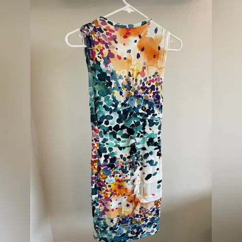 Nicole Miller Artelier  Water Color Tank Dress (Medium)