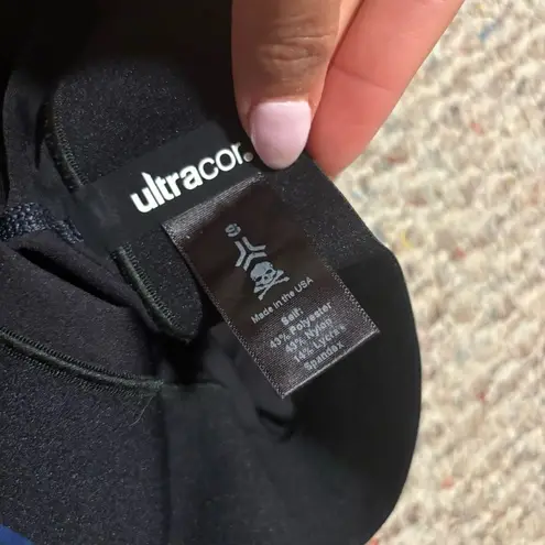 Ultracor x Soul Cycle Python Skull Camo Leggings Blue- Size Small