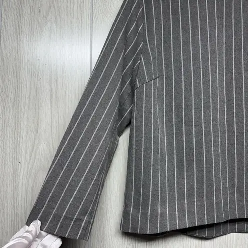 FRNCH Gray Boxy 3/4 Sleeve Blouse