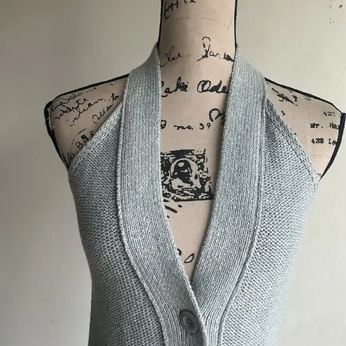 Vince  V-Neck Sweater Vest Gray Ss XS