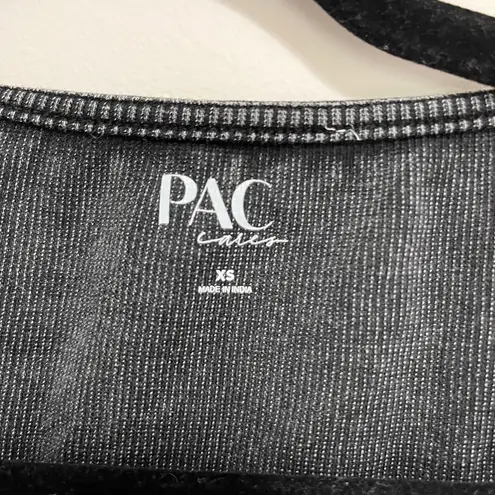 PacSun  Vintage Wash Ruched Tie Short Sleeve Ribbed Women’s Top Shirt Sz XS EUC