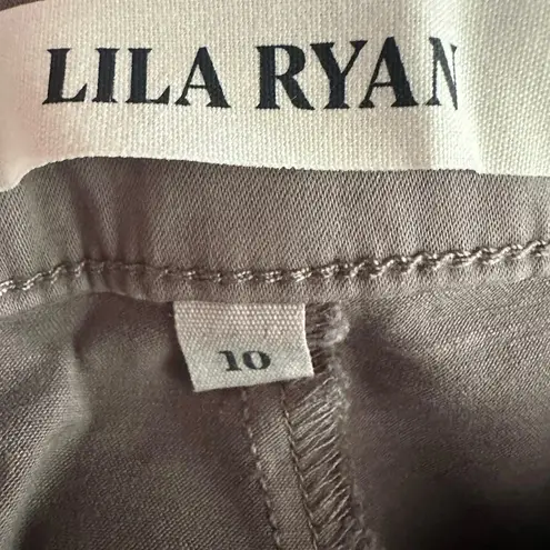 Lila Ryan The Zuri grey tapered trouser NWT