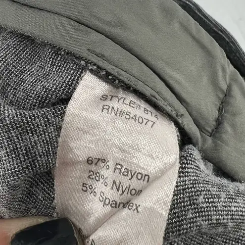 CAbi  | Size 4 | Newport High Rise Pointe Knit Pant in Stone Grey #8114 thumbnail 4