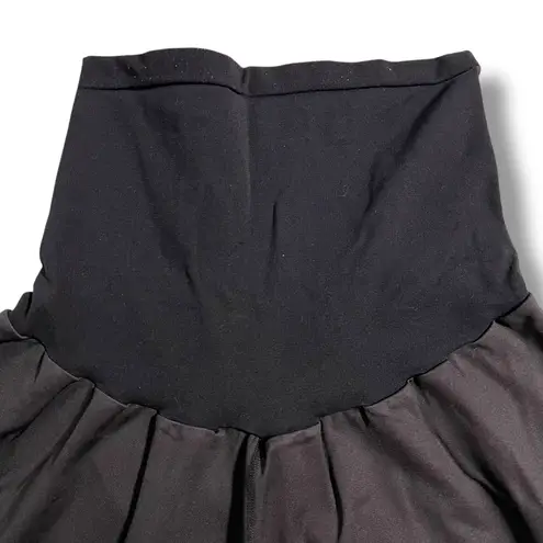 Motherhood Maternity Womens Athletic Capri Leggings Stretchy Casual Black XL