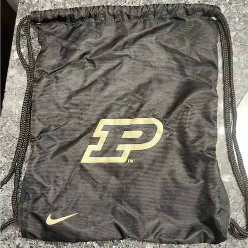 Nike 🖤 PURDUE NYLON DRAWSTRING BAG