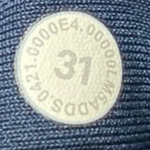 Lululemon ABC Classic Men's Blue Mid Rise Straight Leg Trousers Pants Size 31