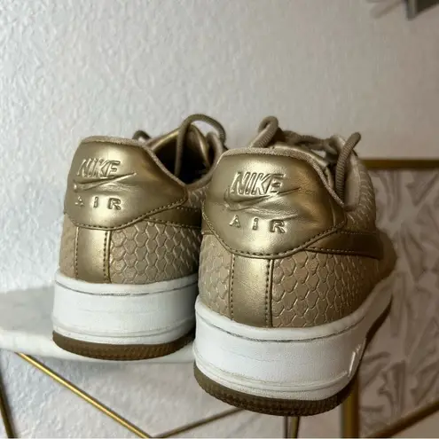 Nike  AF1 Upstep PRM Blur Summit Gold Womens Size 10 Gorpcore Streetwear SNake