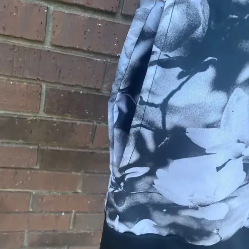 So Danca Kaia Vest Floral Flower Black Adult Size Medium Dance Ballet New