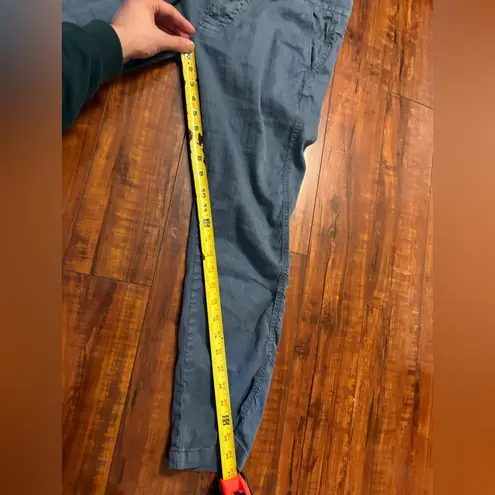 Truenyc. women’s blue pull on chino trousers button fly casual size 30