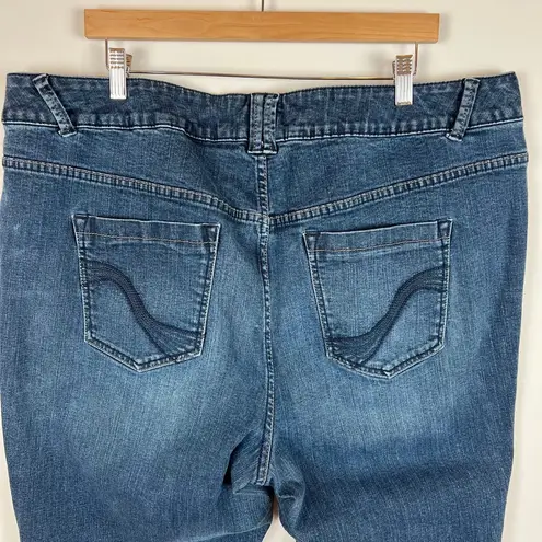 Lane Bryant ‎ Genius Fit Jegging Skinny Jeans Size 24