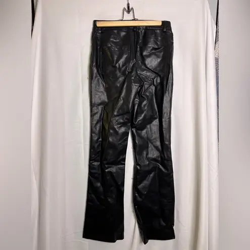 Mistress Rocks Hotfix Low Rise Faux Leather Pants - Size Small