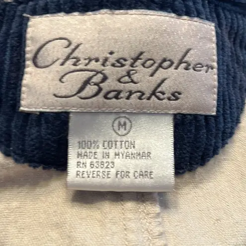 Christopher & Banks Nice  corduroy jacket size M