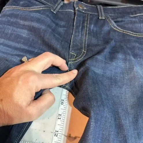 Imogene and Willie Women's Mid-Rise Skinny Virginia Rhone Jeans Blue Denim Size 6