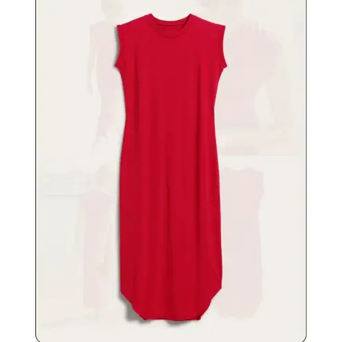 Frank & Eileen Cory Vintage Muscle Tee Maxi Dress Large Red NEW Casual Lounge