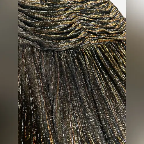 Zadig & Voltaire Ralf Lurex Mini Dress Black Metallic 2021-2022 Size Small