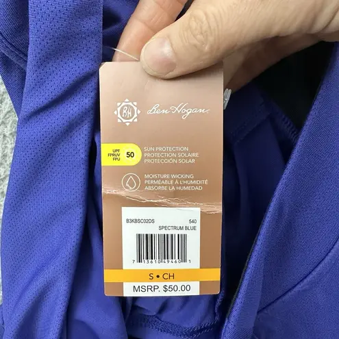 NWT Ben Hogan Tummy Control 16" Ventilated Skort Skirt Golf Athleisure Women Sma Blue