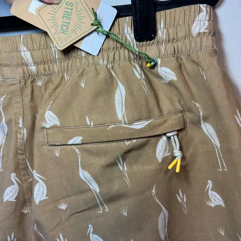 Marsh Wear Women's Fulton Hagwood Volley Shorts Cumin UPF 40 Outdoor NEW Large Tan