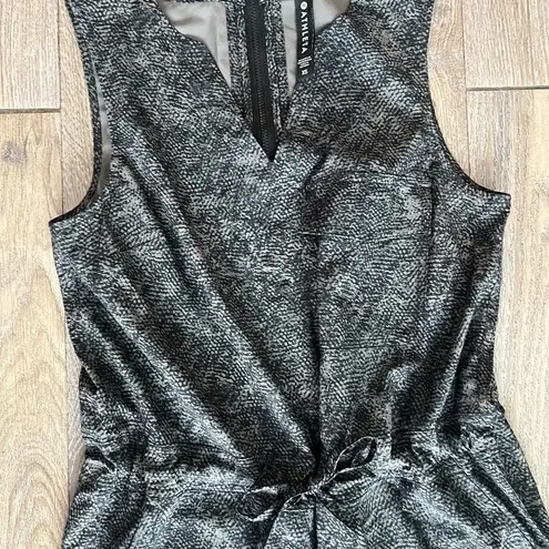 Athleta  Charcoal Sleeveless Jumpsuit