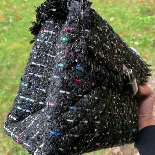 Kurt Geiger Authentic LONDON Tweed LG Crosb/Shoulder bag