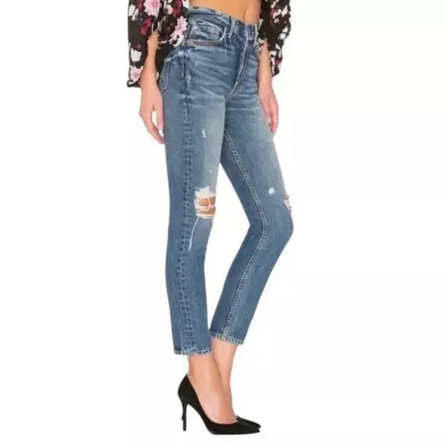 GRLFRND Karolina High-Rise Skinny Jeans in More Life Size 30