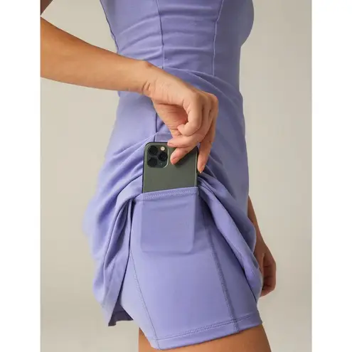 Beyond Yoga Spacedye Court Appeal Mini Dress Size XL Indigo Heather Athleisure