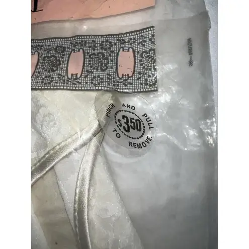 Dearfoams Vintage Lace Slippers Medium 6.5-7.5 Made in USA NWT Original Bag