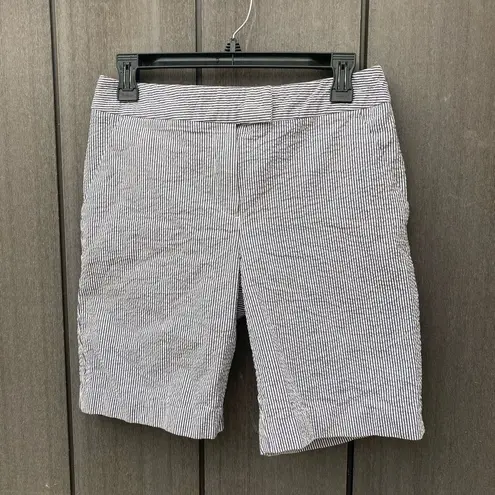 Darjoni Pinstripe‎ Shorts Blue Size 8
