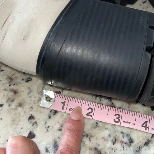 Esprit Womens Ember Faux Fur Leather Fashion Ankle Winter Boots White Size 7.5