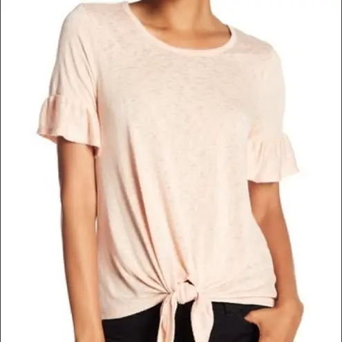 Bobeau ✨ Short Sleeves Tie Knot Tee ✨