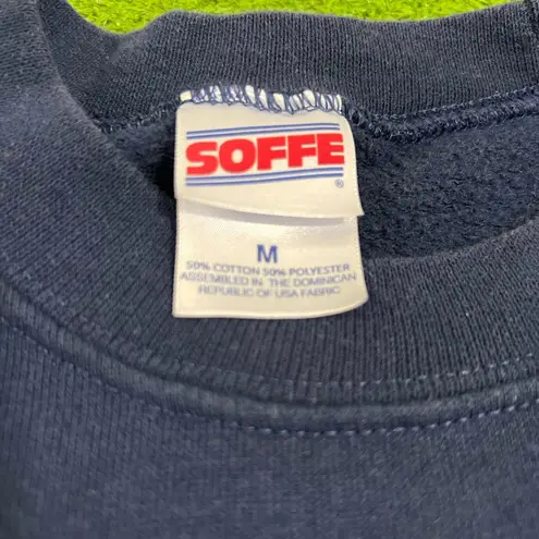 vintage US Navy sweatshirt MED. united states Navy Grandma pullover crewneck Blue