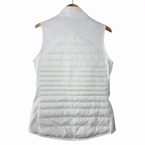 Peter Millar Women's Fuse Elite Hybrid Vest Size M White Golf Core Activewear
