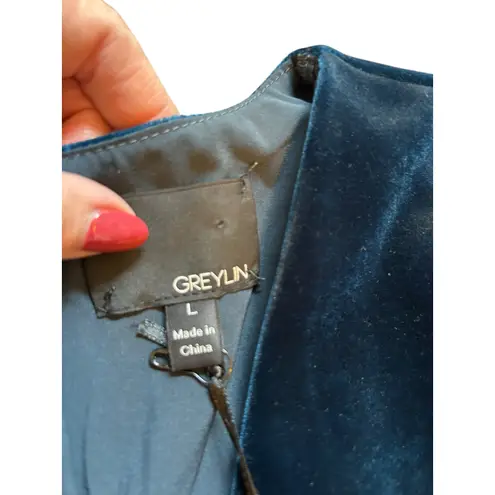 Greylin NWT Luna Velvet Jumpsuit - Size L