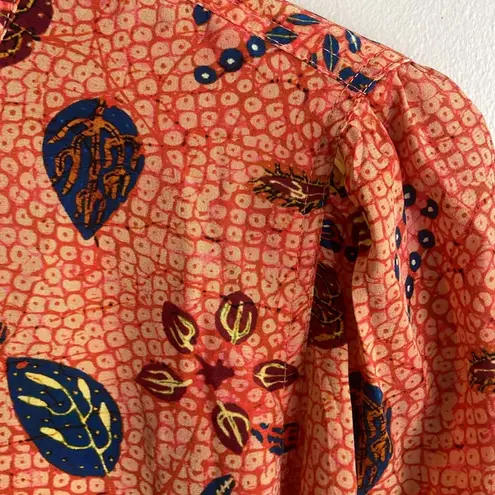 Ulla Johnson Ashlyn Printed Silk Blouse Cherry Blossom