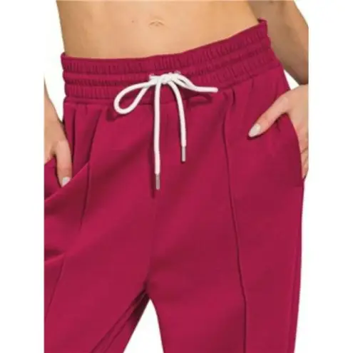 Zenana Outfitters Drawstring Scuba Sweatpants with Pockets