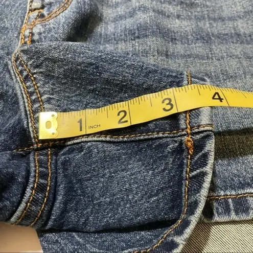 Isabel Maternity NWT Under Belly Blue Jean Shorts Stretch Medium Wash Denim New