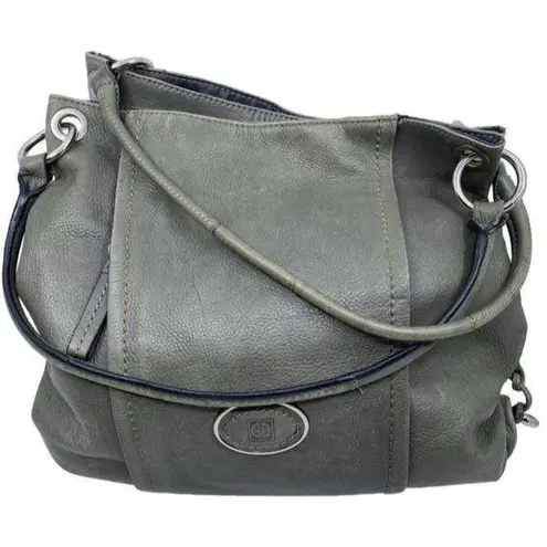 Giani Bernini Msrp Olive Green Leather Shoulder Bag