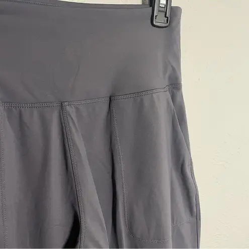 High Waisted Jogger Leggings Gray S | Athleisure, Pockets, Minimalist Activewear