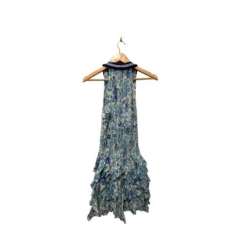 Poupette St Barth Beline Dress – Blue Aquarelle Size Small