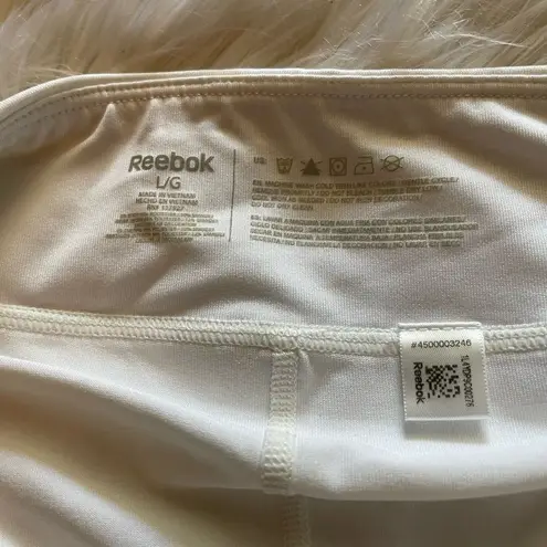 Reebok  White Workout Athletic Skort