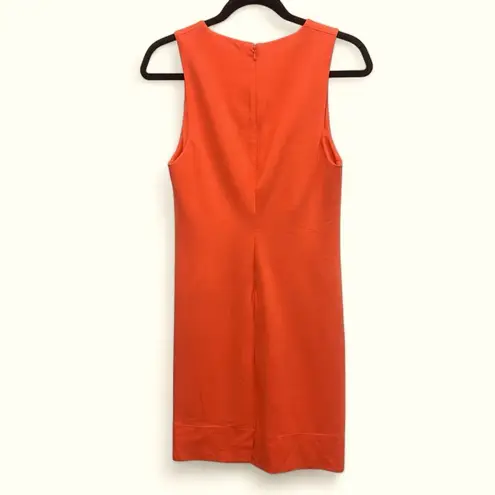Babaton Aritzia Miguel Sleeveless Ponte Knit Sheath Dress Coral Size 10