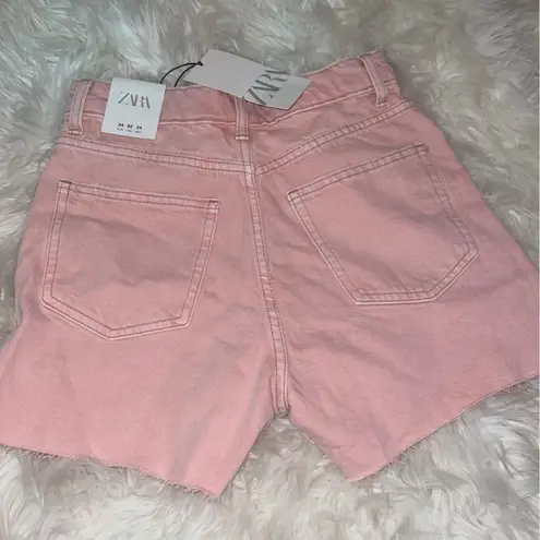 ZARA Nwt pink  shorts