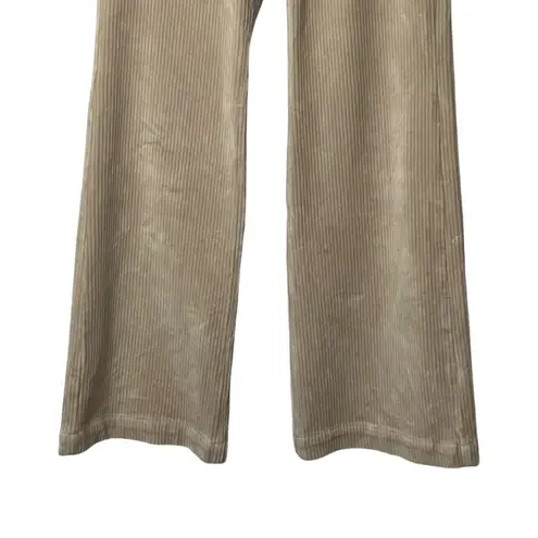 Ane Mone Pants Womens Size 28" Cream Corduroys Wide Leg Pockets High Rise EU38