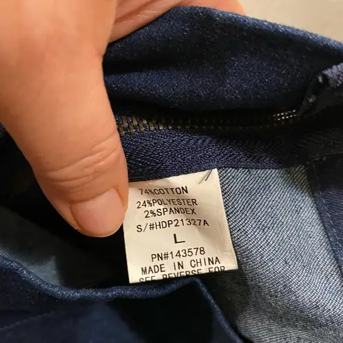 Hot & Delicious Dark Blue Lace-Up jeggings jeans Rave
Festival club wear - Image 10