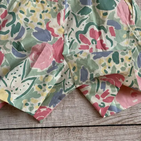 Laura Ashley Vintage Size 6 Floral 100% Cotton Shorts