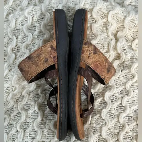 boc Brown Tan Concept Sandal with Wide Multi