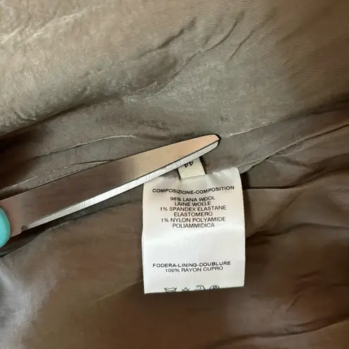 Stella McCartney Tweed Green Wool Blend Pencil Skirt | EU Size 44 | EUC