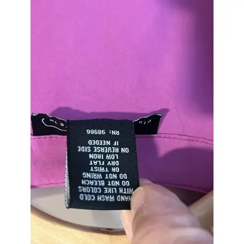 Midnight Velvet Open Front Robe Womens Large Purple Below Knee Sleep Cover NWT