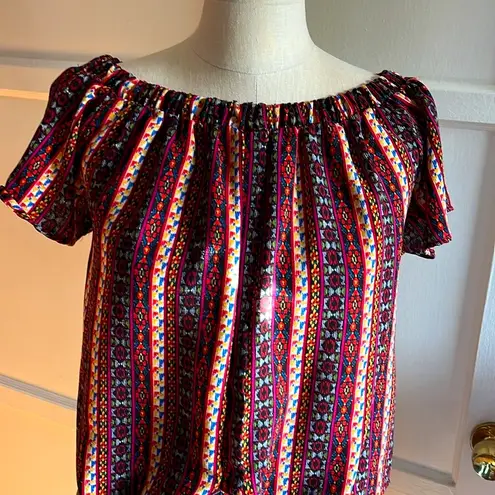Liberty Love •Scandinavian peasant blouse•sz M