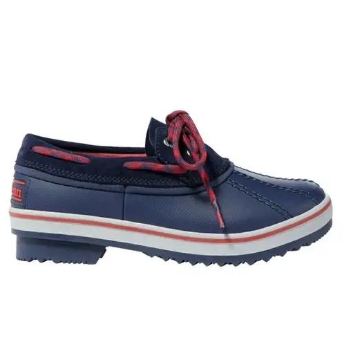 L.L. Bean rangeley two eye moc boots size 7 Blue