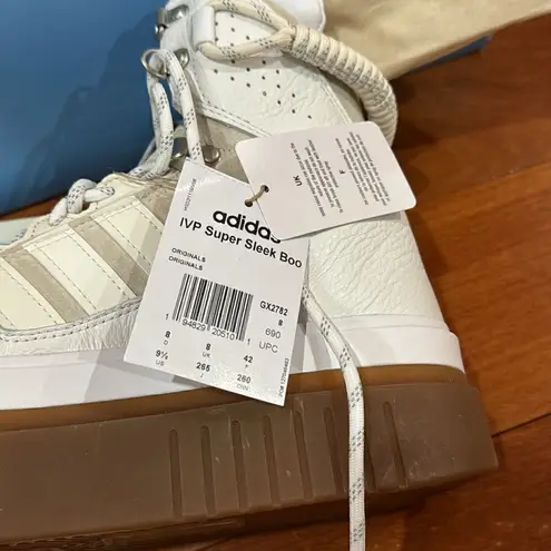 Ivy Park NWT Adidas x High Top Platform Sneaker Icy Park Beyonce White 9.5